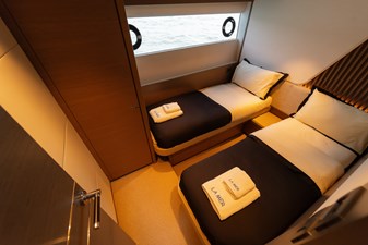 La Mer 115 115.  Princess Y72 2023 (La Mer) -  Lower Deck Starboard Cabin