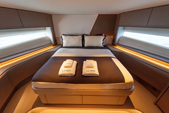 La Mer 122 122.  Princess Y72 2023 (La Mer) - Lower Deck Forward Cabin 
