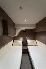 La Mer 132 132.  Princess Y72 2023 (La Mer) - Crew Cabin