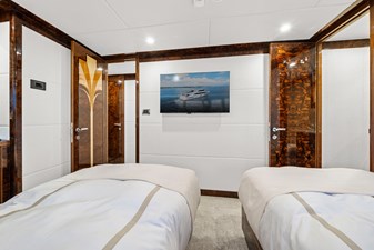 OBSESSION 42 Port Side Cabin Looking Inwards