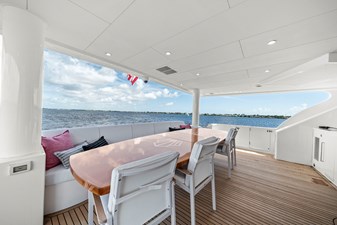 OBSESSION 73 Aft Deck