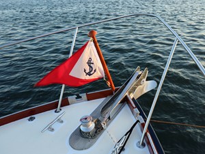 ZIG ZIG 9 ZIG ZIG, Able Wolf Class 44: Foredeck Detail