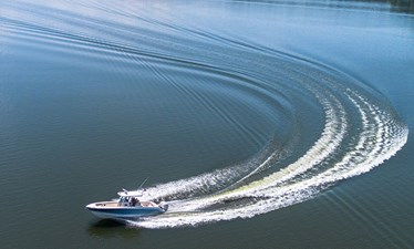 ALL THE RAGE 47 2017 Boston Whaler 330 Outrage underway