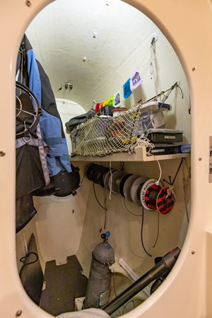 MOONWAVE, 2012 Gunboat 60: Bow Storage