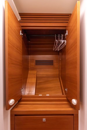 MOONWAVE, 2012 Gunboat 60: Hanging Locker