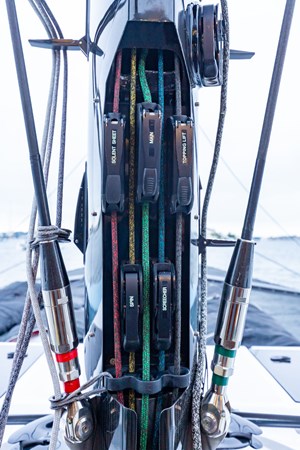 MOONWAVE, 2012 Gunboat 60: Running Rigging