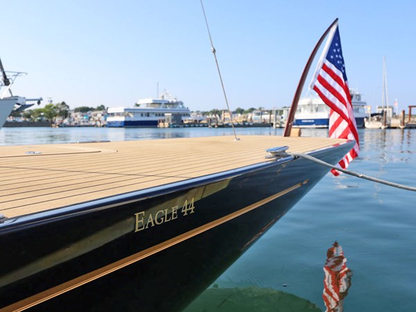 WELCOME: 2024 Leonardo Eagle 44 Port Quarter and Aft Deck