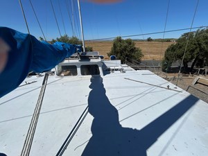 MS BLUE PEARL 30 DECK LOOKING AFT