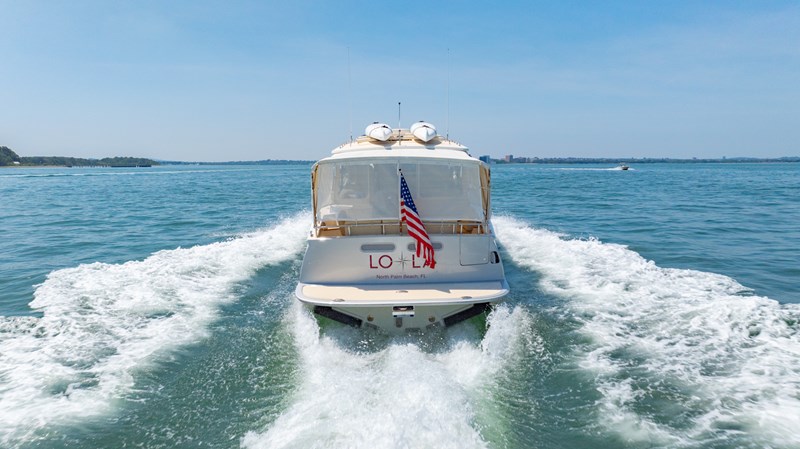 Aft Bimini Curtains Down Underway 30kts