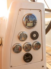 Stbd Helm Eng Gauges and Fireboy