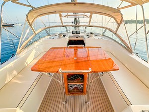 Cockpit Table Extended, Looking Fwd
