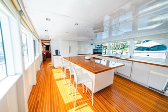 GRACE 24 Galley Looking Aft   