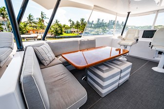 GRACE 54 Flybridge Seating  