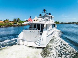 GRACE 79 Transom Shot  