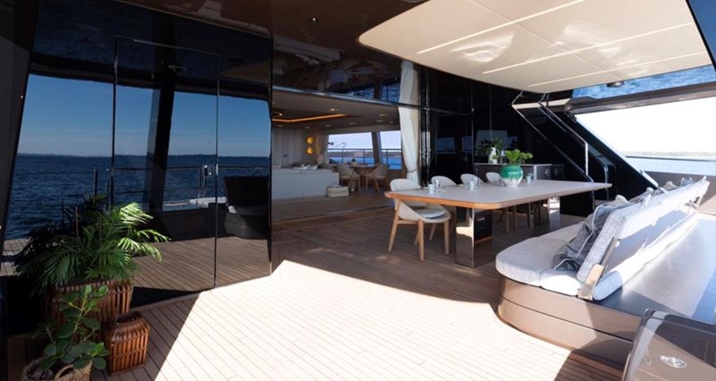 Aft deck