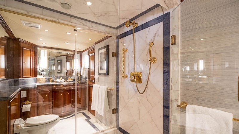 Master His and Her Bath