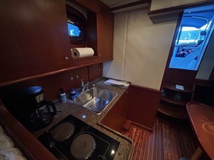 PROSCECCO 18 Galley looking Aft