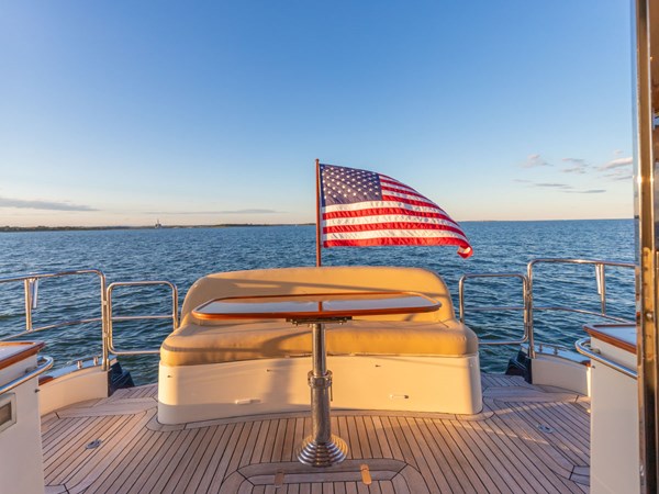Aft Deck Settee and Table