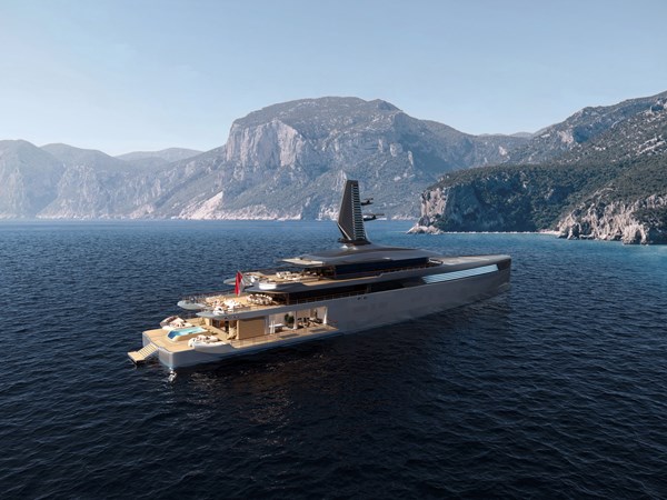 Aerial view - Side opening