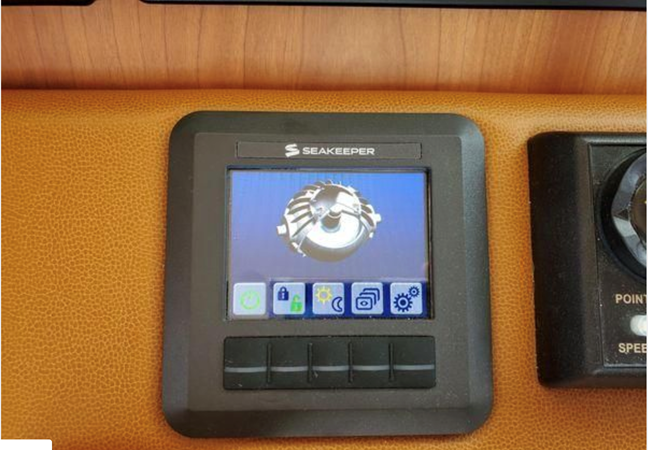 DEFY GRAVITY, 2018 Sabre 48 Flybridge Sedan, SeaKeeper Gauge