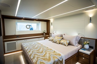 70' Johnson Skylounge 2026 10 Master to starboard