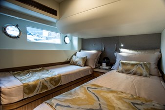 70' Johnson Skylounge 2026 15 Starboard guest cabin