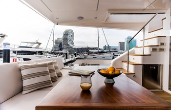 70' Johnson Skylounge 2026 31 Aft deck