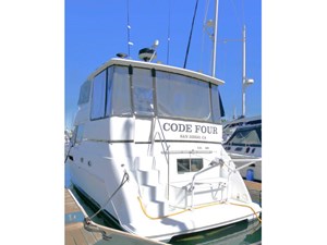 CODE FOUR 34 Dockside Port Aft