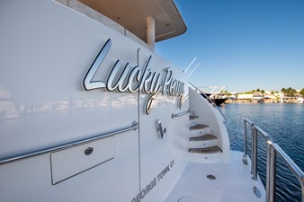 LUCKY PENNY 8 Swim Platform Deck