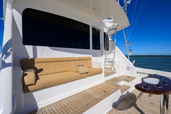 1/2 BARREL 33 Seven step ladder from mezzanine step to flybridge