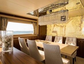 MR & MRS SMITH 24 Main deck dining area