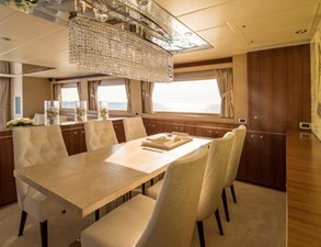 MR & MRS SMITH 25 Main deck dining area