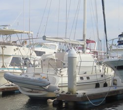 SUN BIRD 76 Dockside Transom