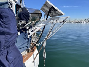 ZEPHYRUS 19 Stern Davits