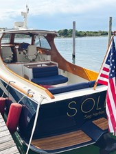 SOLEIL 5 SOLEIL, Hinckley Picnic 36 EP, Transom