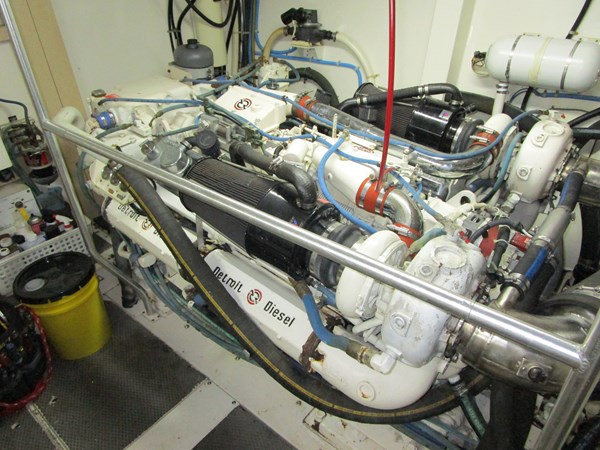 Starboard engine
