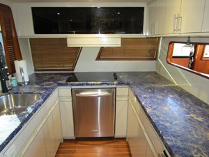 LUCKY STARS 6 Galley looking to starboard