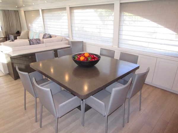 Dining area looking aft