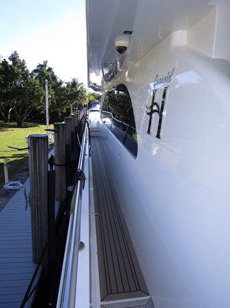 Walk around side decks