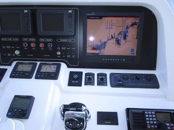 Helm detail starboard