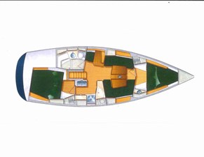C OTTER 90 Interior Layout