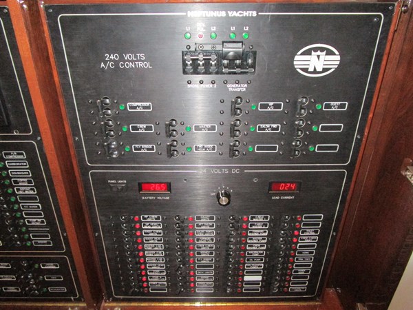 Companionway DC panel