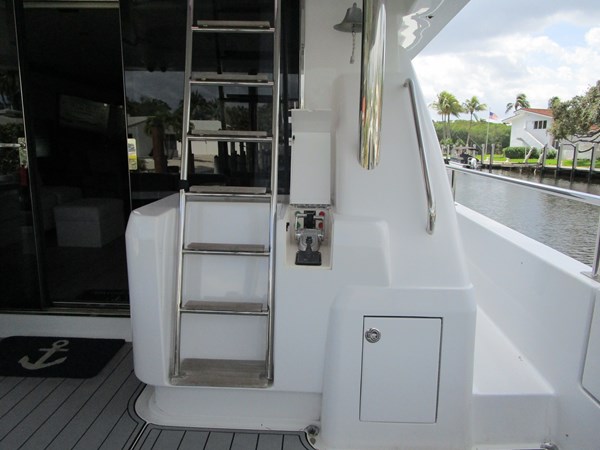 Aft deck starboard side 