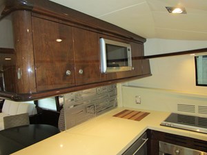 SHORE GIRL 11 Galley aft area