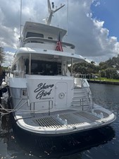 SHORE GIRL 66 Stern shot 