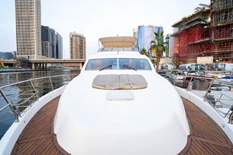 MAZ Majesty 68ft 21 Foredeck view