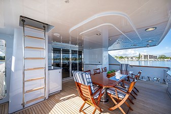 Probability 14 M/Y Probability - 122' Delta Yacht Aft deck