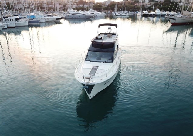 Exterior front view of Monte Carlo 5 at a standstill