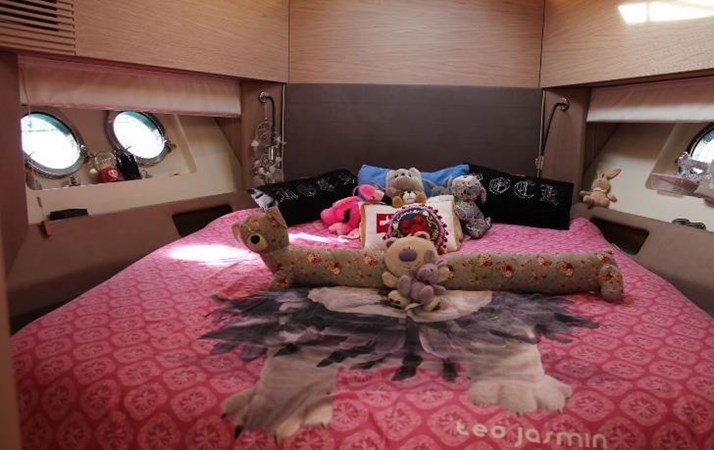 Interior view of double cabin on Monte Carlo