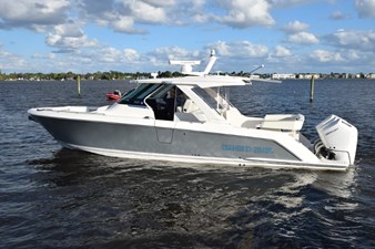 DIAMOND PEARL  40 Great looking boat! Brooklyn Grey has a slight metallic tone